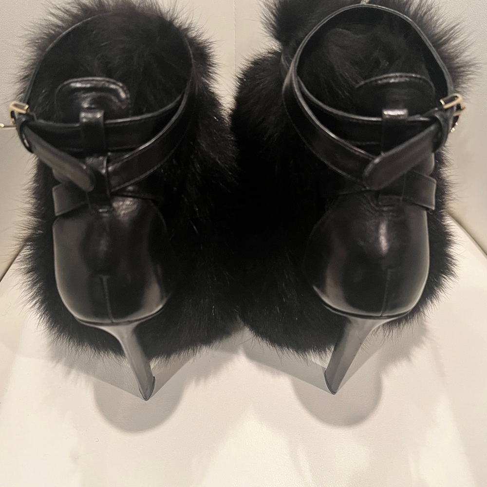 Brain Atwood Black Fur Booties - Picture 5 of 10